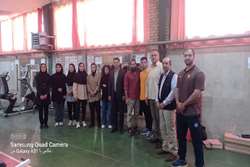 دانشجویان رشته علوم ورزشی از پایگاه قهرمانی ورزش استان ایلام بازدید کردند